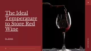 The Ideal Temperature to Store Red Wine (1)