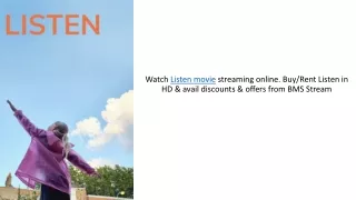 watch listen movie streaming online buy rent listen in hd avail discounts offers from bms stream