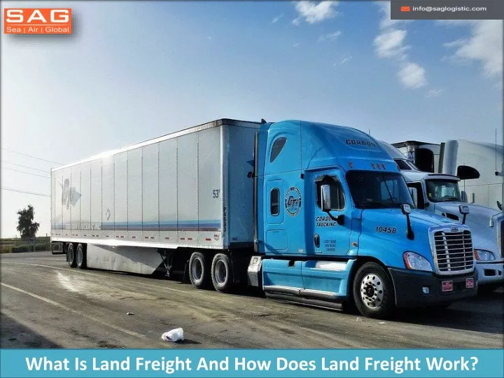 what is land freight and how does land freight