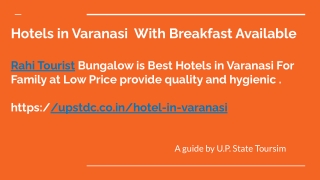 hotels in varanasi with breakfast available