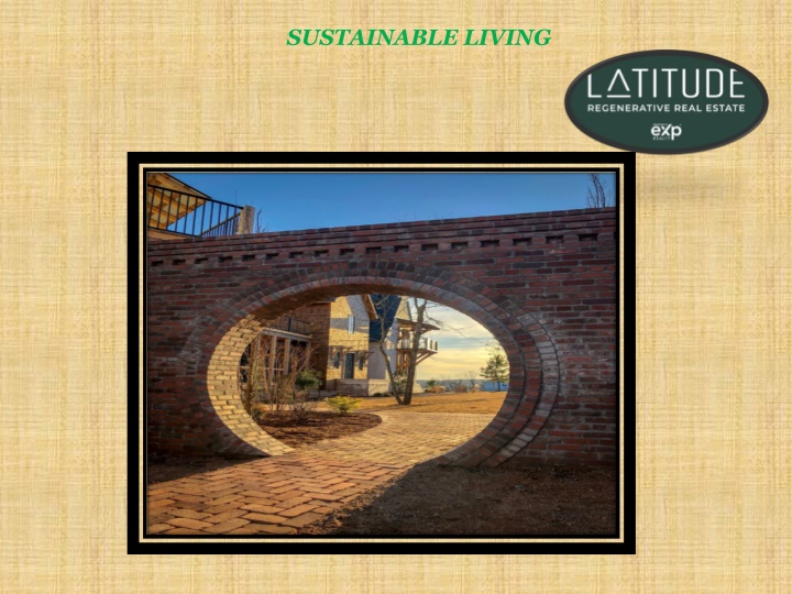 sustainable living