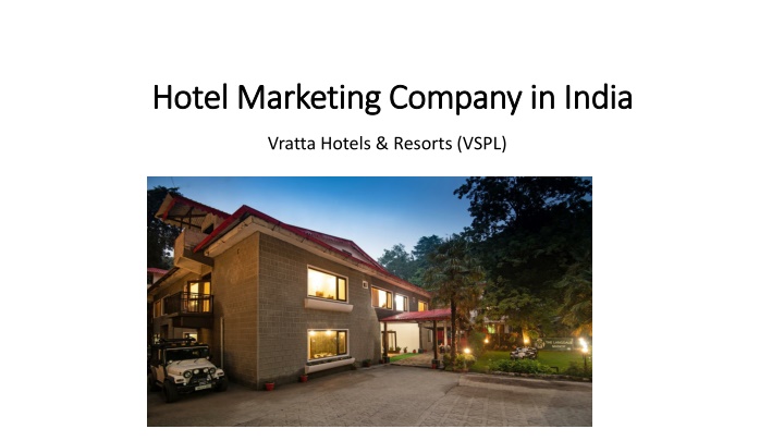 hotel marketing company in india
