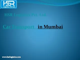 Car Transport in Mumbai