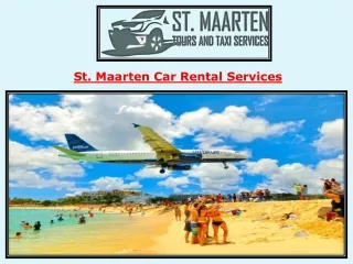 St. Maarten Car Rental Services