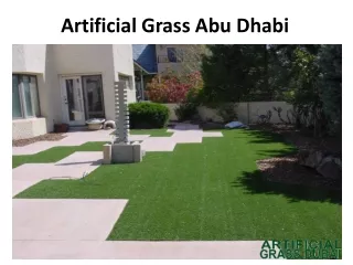 artificial grass abu dhabi