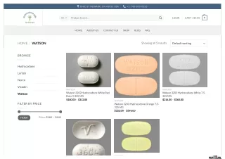 Buy Watson Pills Online in USA | Hydrocodone Pills