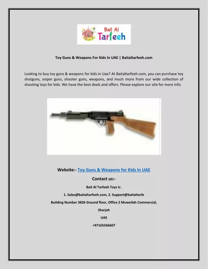 toy guns weapons for kids in uae baitaltarfeeh com