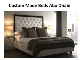 custom made beds abu dhabi