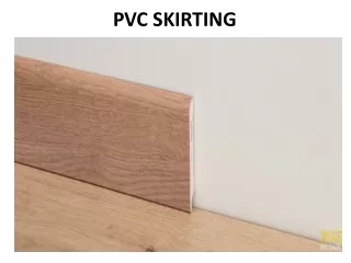pvc skirting