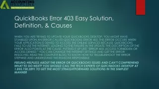 quickbooks error 403 easy solution definition causes
