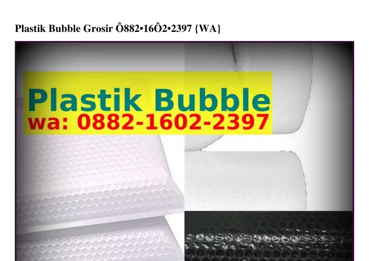 plastik bubble grosir 882 16 2 2397 wa