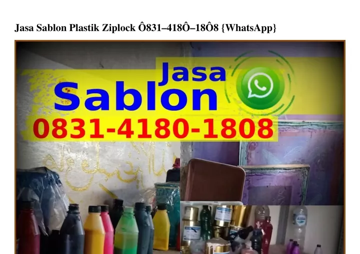 jasa sablon plastik ziplock 831 418 18 8 whatsapp