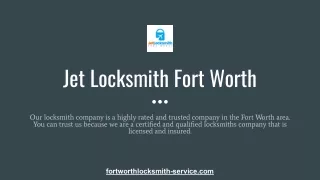 Automotive Locksmiths in Fort Worth