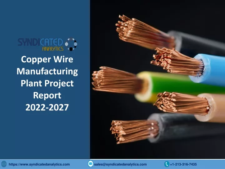 copper wire manufacturing plant project report