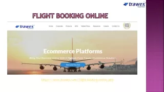 flight booking online