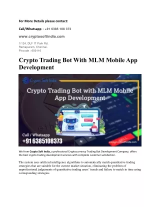 for more details please contact
