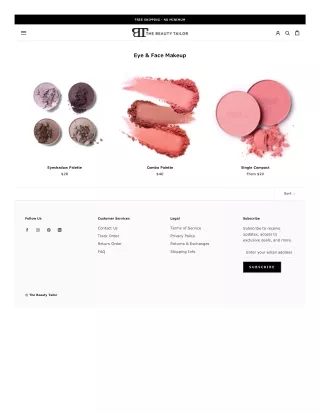 free shipping no minimum