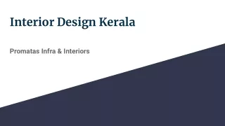 interior design kerala