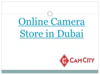 online camera store in dubai