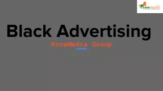 Black Advertising