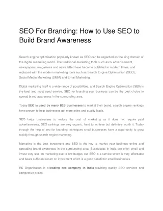 Seo Company in Noida