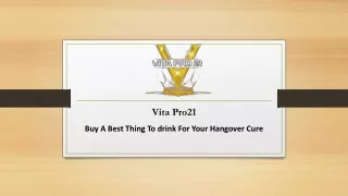 Buy A Best Thing To drink For Your Hangover Cure