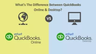 What's The Difference Between QuickBooks Online & Desktop