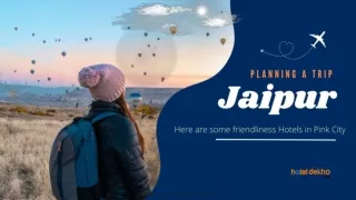 Jaipur Hotels - Options for Traveler