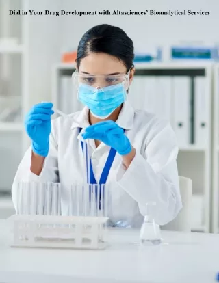 dial in your drug development with altasciences