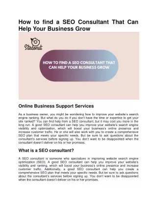 How to find a SEO Consultant That Can Help Your Business Gro1 3-04-2022-converted