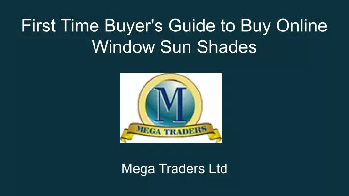 first time buyer s guide to buy online window