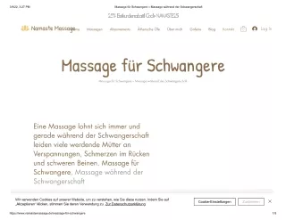 Massage für Schwangere | Namaste Massage