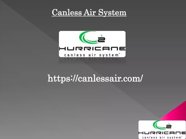 canless air system