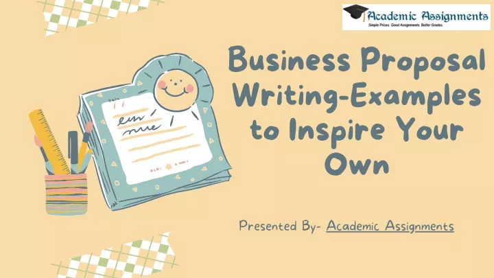 business proposal writing examples to inspire
