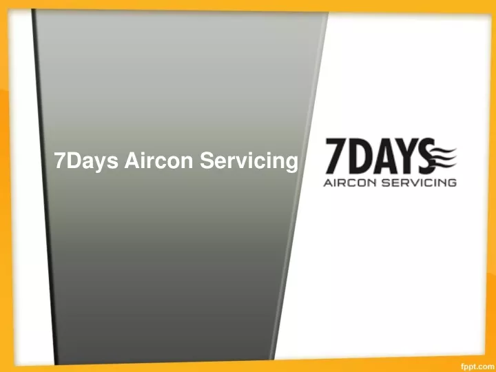7days aircon servicing