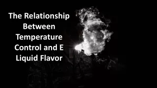 the relationship between temperature control