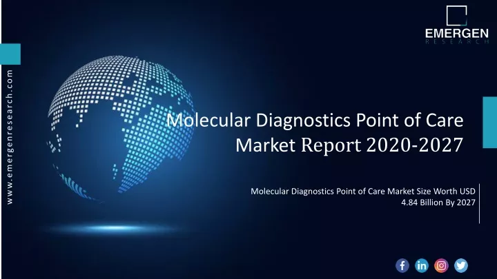 molecular diagnostics point of care market report