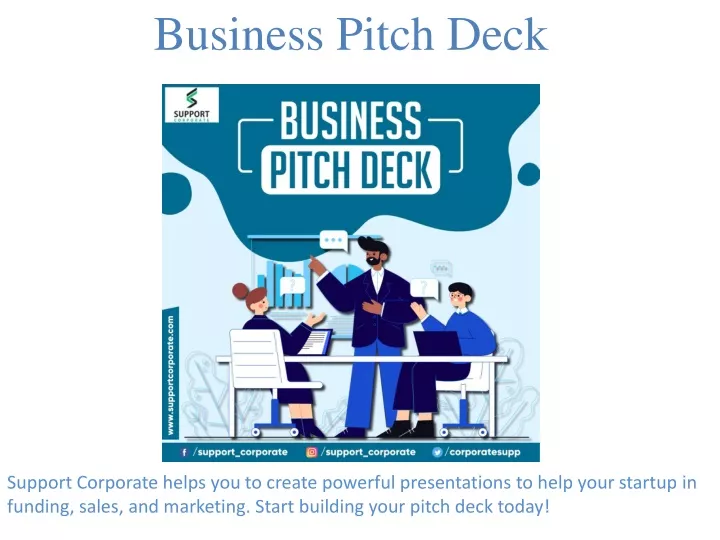 business pitch deck