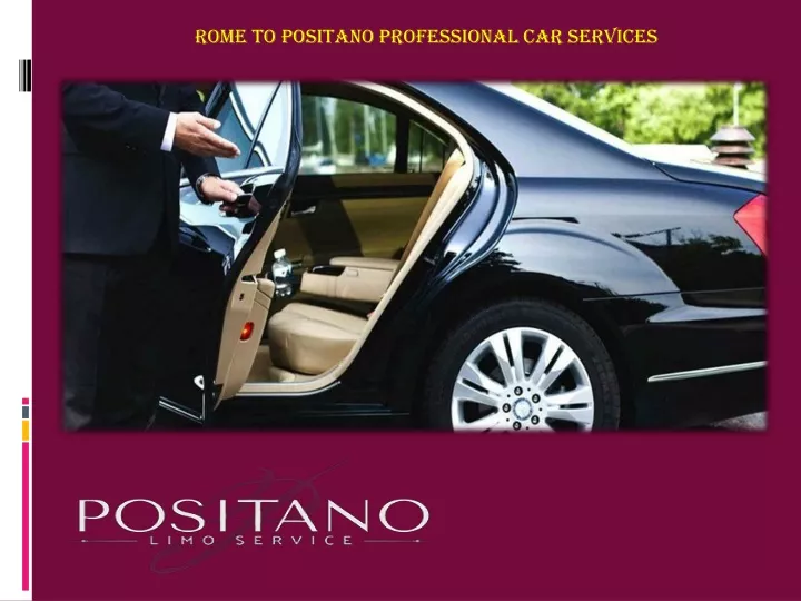 rome to positano professional car services