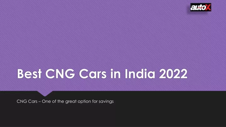 best cng cars in india 2022