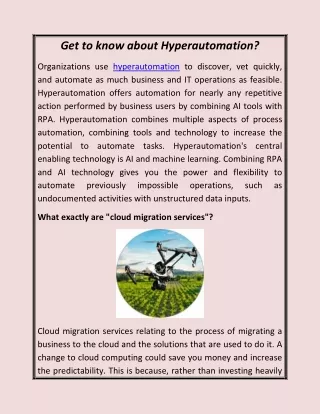 Get to know about Hyperautomation