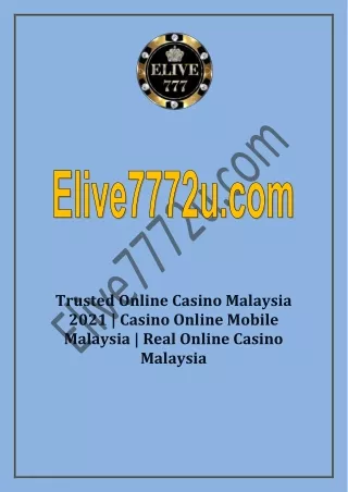 How to win Online Casino Malaysia games on the web?