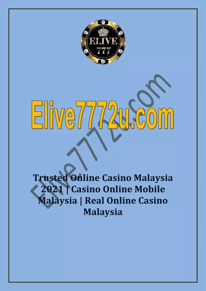 trusted online casino malaysia 2021 casino online