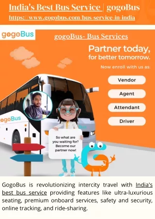India's Best Bus Service | gogoBus