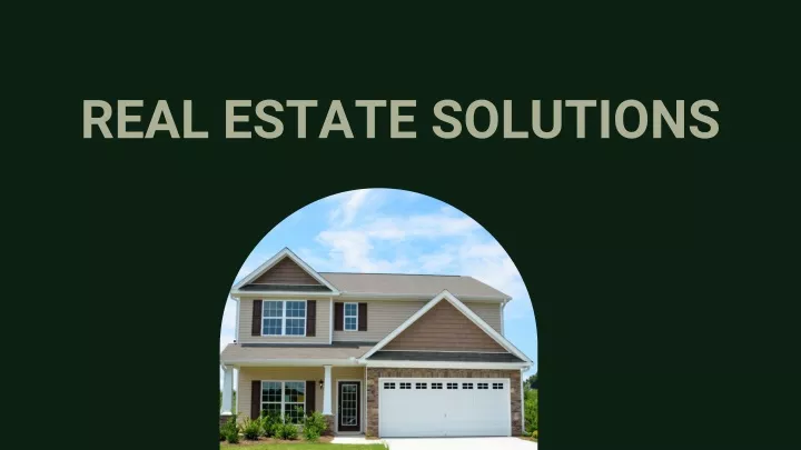 real estate solutions