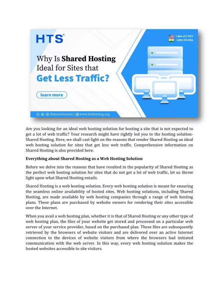 are you looking for an ideal web hosting solution