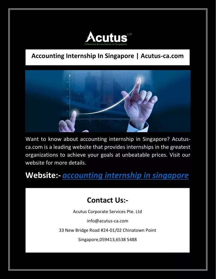 accounting internship in singapore acutus ca com