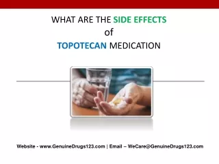 what are the side effects of topotecan medication
