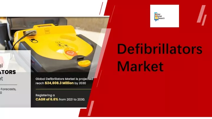 defibrillators market
