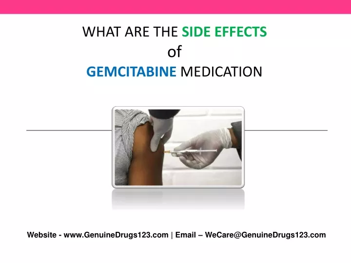 what are the side effects of gemcitabine